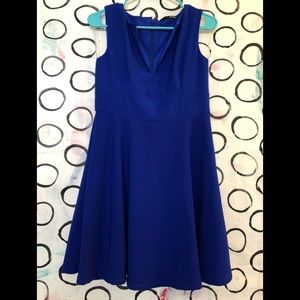 Blue Sleeveless Dress